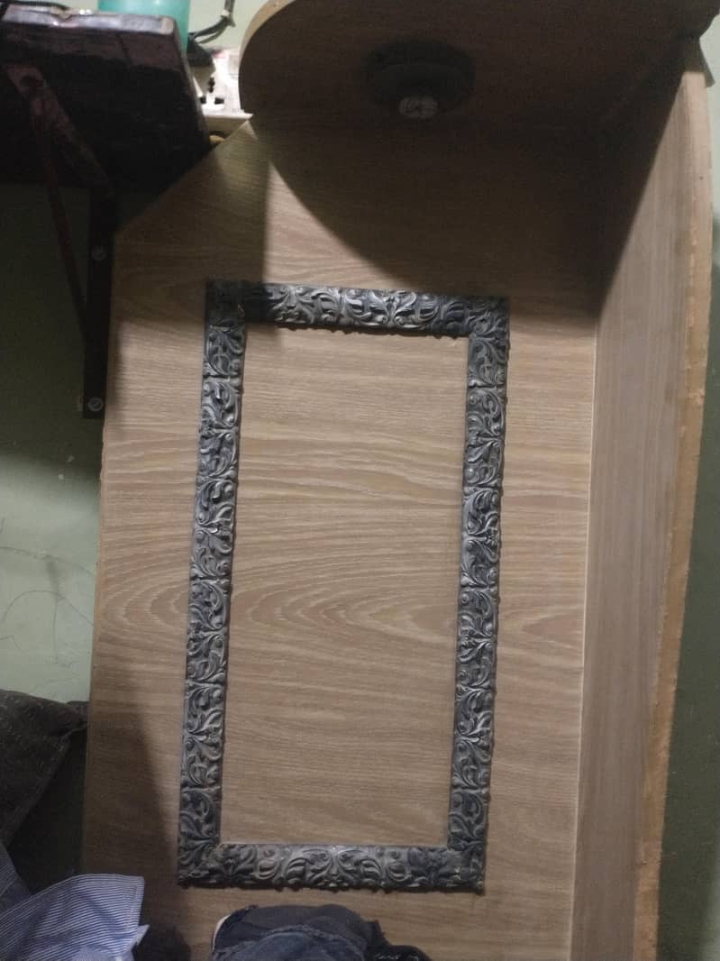 Bed With Side Table With Dressing 3