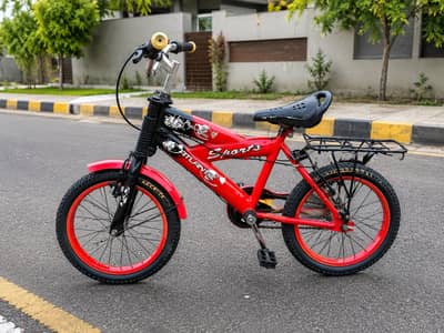 Hashir's sports bicycle