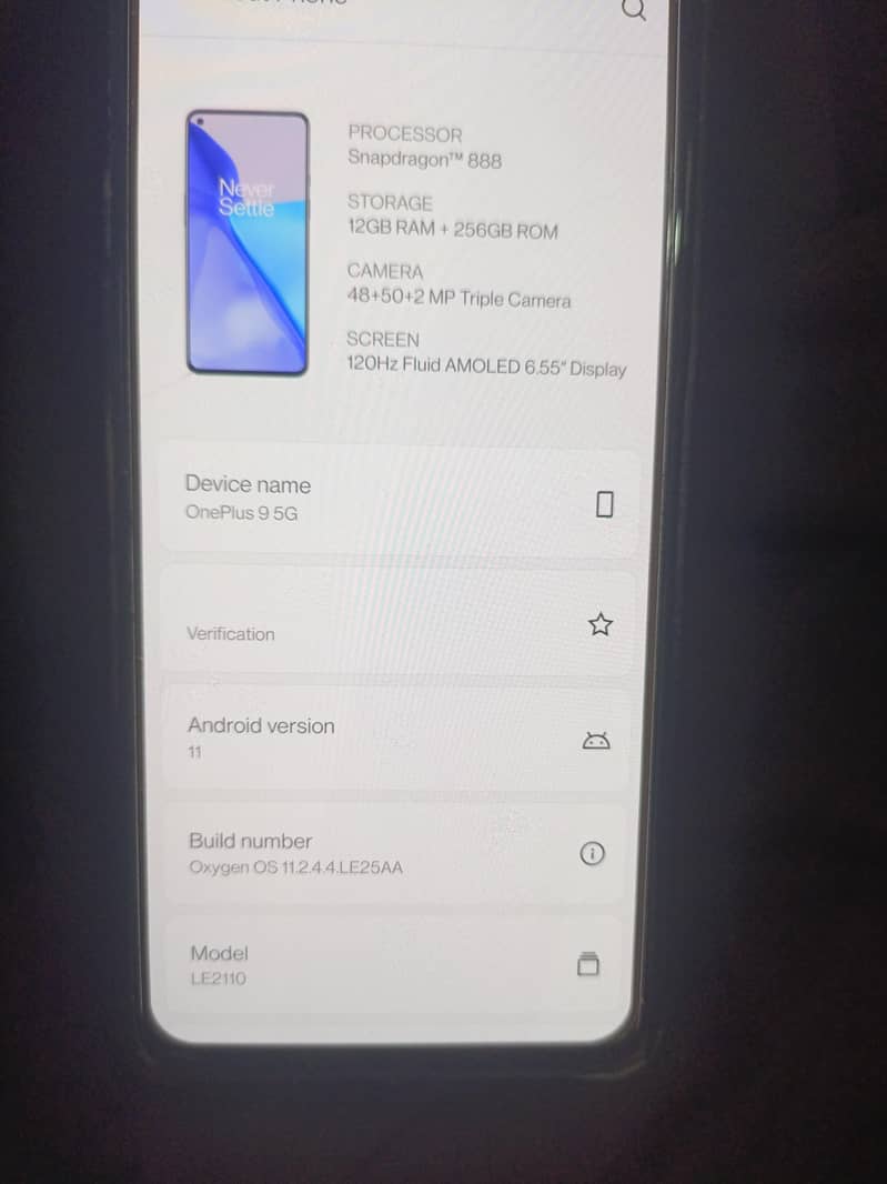 One Plus 9 Lite 0