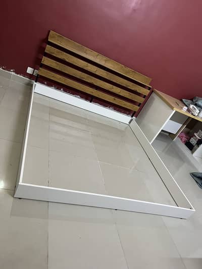 Habitt King Size Platform Bed Frame