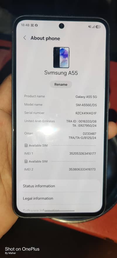 Samsung Mobile A55 5G