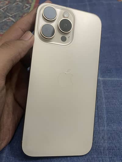 Apple iPhone 16 Pro Max desert titanium