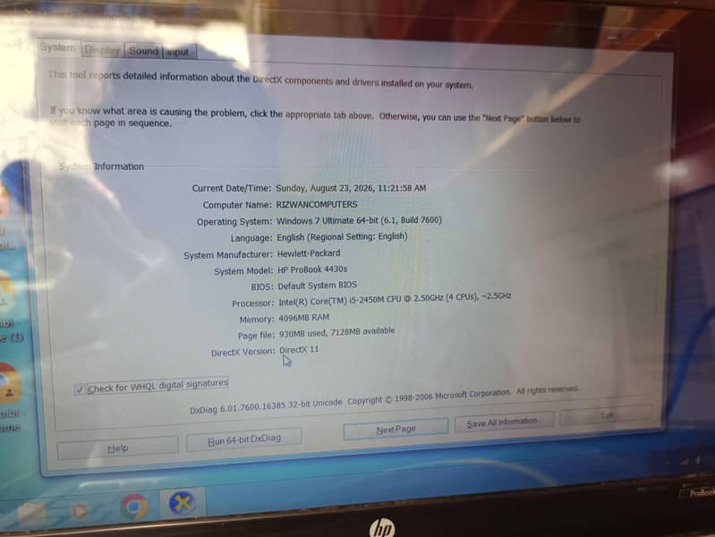 hp probook 1