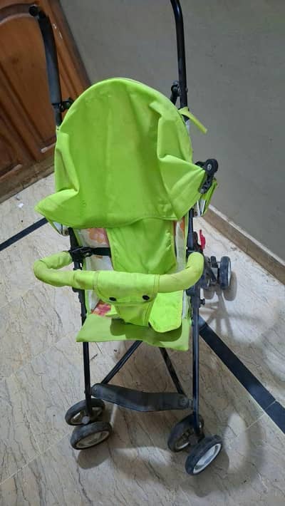 Lightweight Folding Baby Stroller / Pram (Green)