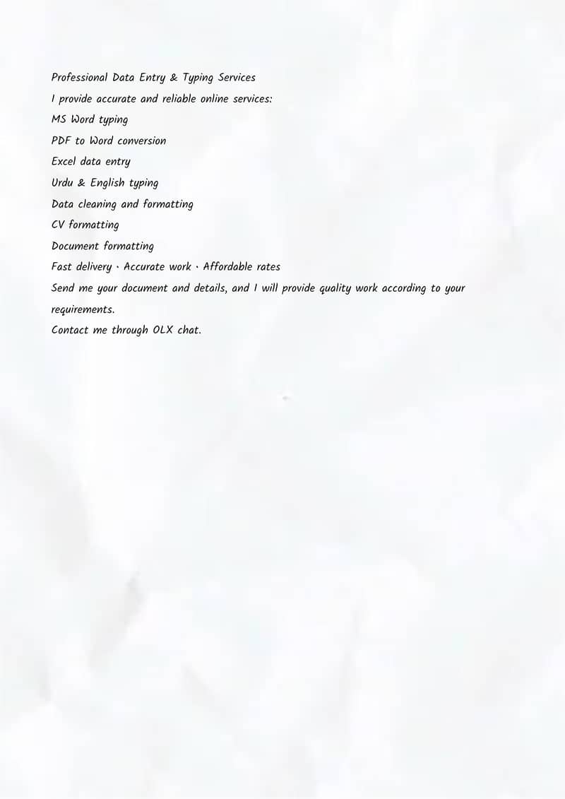 Data Entry+Ms expert 4