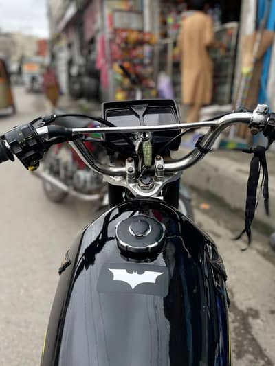 Honda CG-125 with double saman 2016