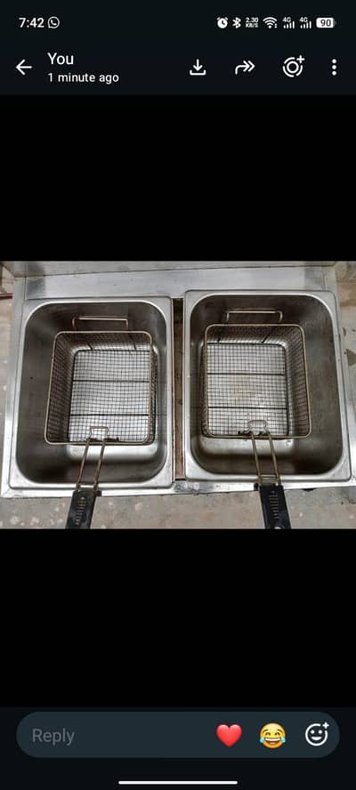 Double Tank Commercial Gas Deep Fryer for Sale - Heavy Duty