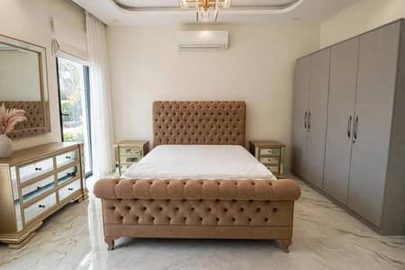 King size Bed set dressing table 3 door cupboard for sale