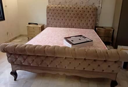 King size Bed set dressing table 3 door cupboard for sale