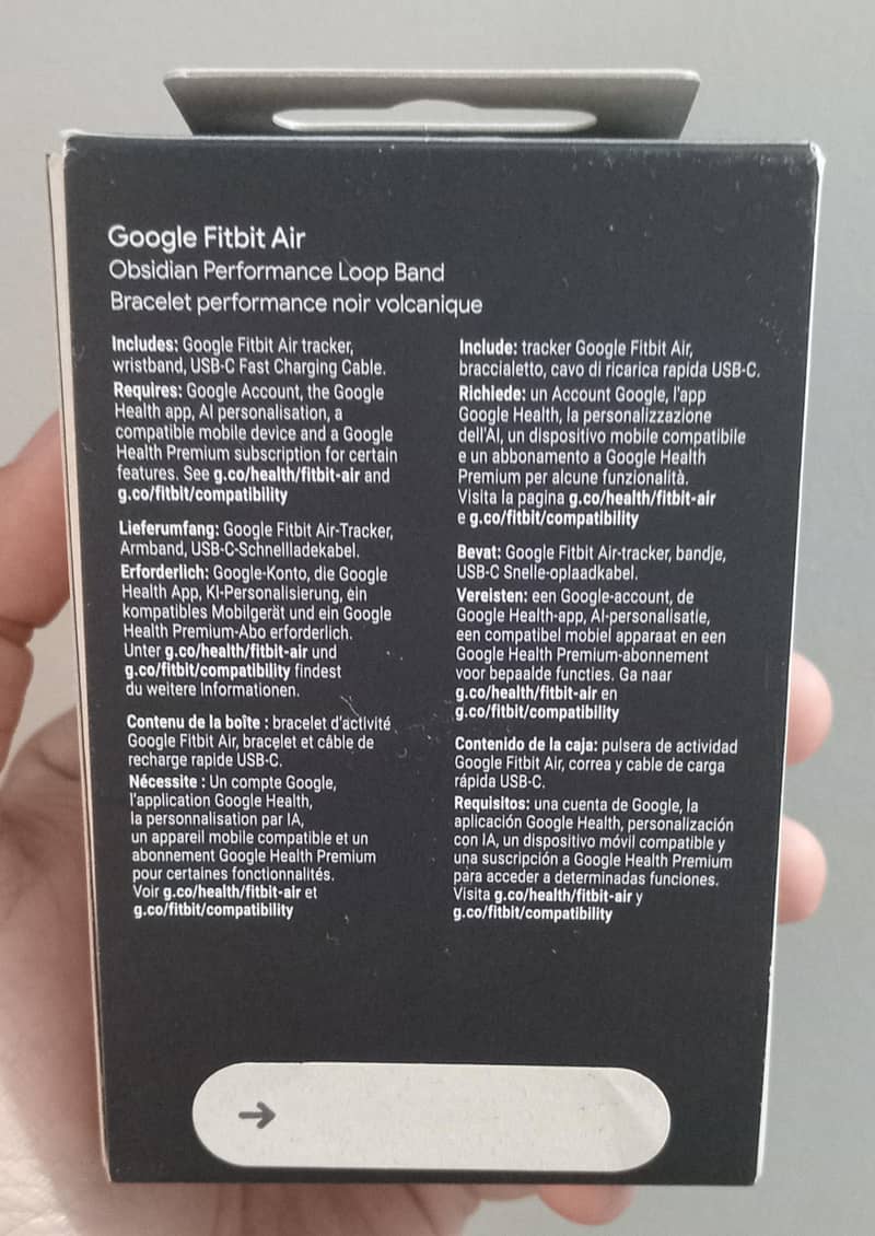 Google Fitbit Air 2