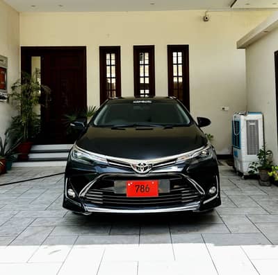Toyota Altis Grande Black Interior 2025