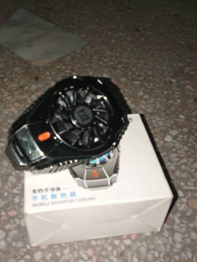 Mobile radiator cooling fan