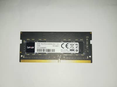 Lexar 8GB DDR4 3200MHz Laptop RAM – Very Lightly Used
