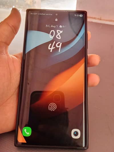 Samsung galaxy S22 ultra 12 256 no dot no shaed all ok set hai