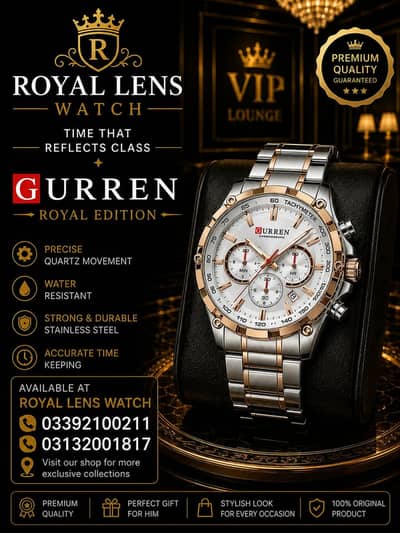 Premium Luxury Watch for Men – Stylish & Elegant Design