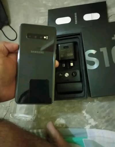 Samsung Mobile S10 Plus 8 ram 128 GB full box