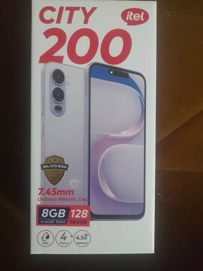 itel City 200 for sale with it's charger