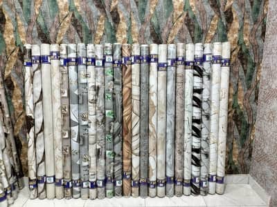 PVc wall paper-3D wallpaper-wall sheet-Marble sheet-wallpaper roll