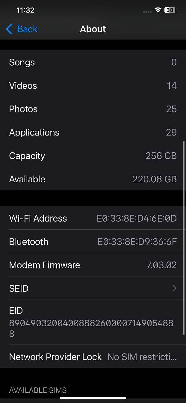 iphone Xs max 0