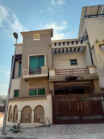 5 Marla Corner House With Basement For Sale In Bahira