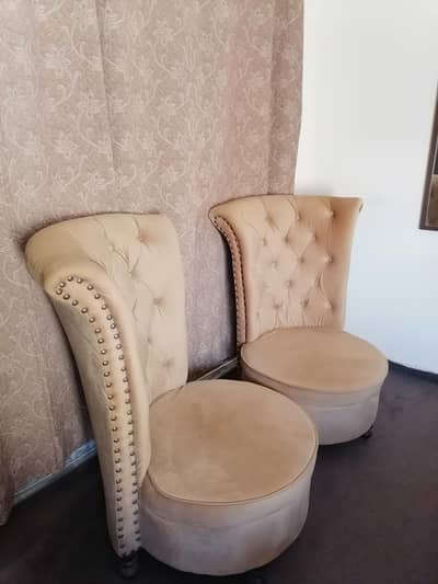 Highback, king size premium Bridal Saloon chairs