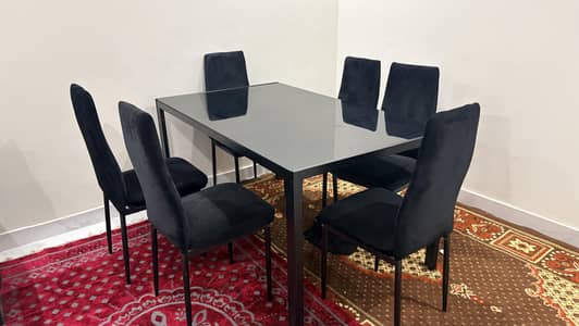 6 Seater Interwood Table For Sale