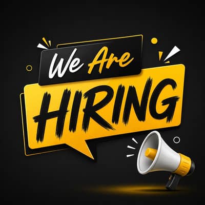 We Are Hiring Full Needed Persons
