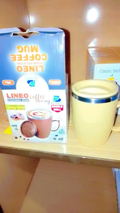 LINEO Stainless steel Coffee mug