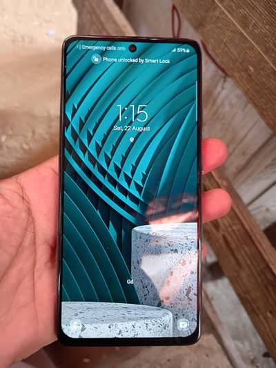 Samsung Mobile A51 with box charger 6/128 panel change acha LED LAGYA