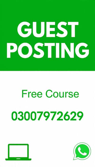 FREE GUEST POSTING COURSE |