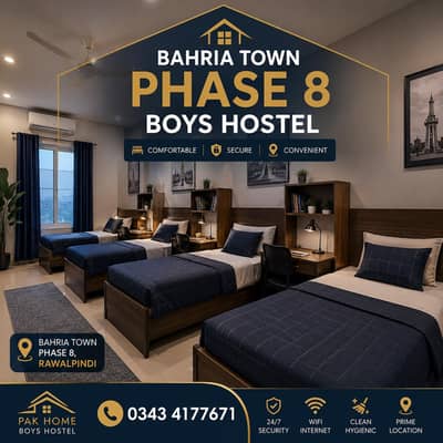 bahria town boys hostel