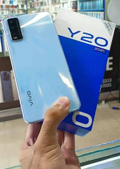 Vivo Y20 MEMORY 4GB/64GB PTA APPROVED ORIGINAL PANNL& BATTERY . . 10/10