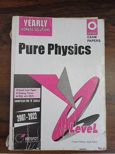 RedSpot Topical Pure Physics Past Papers by Aliya Azhar