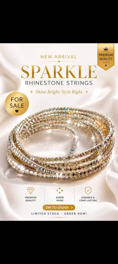 women bracelet set sparkling