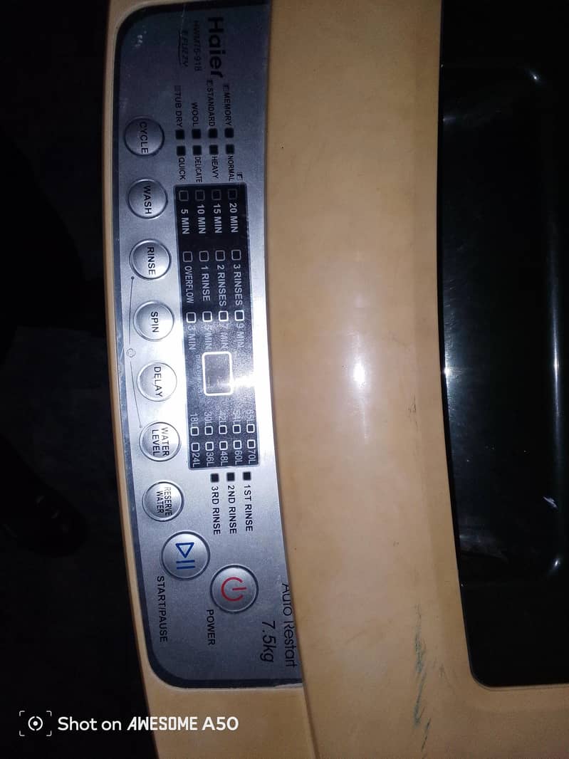 Haier Automatic 7.5 litter 4