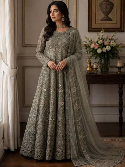 bridal maxi