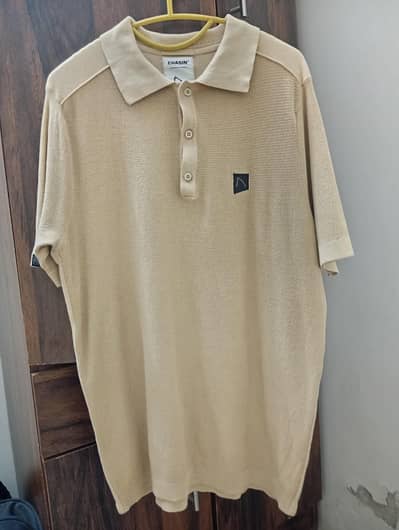 CHASIN' Men's Honeycomb Polo Shirt | Size M | 10/10