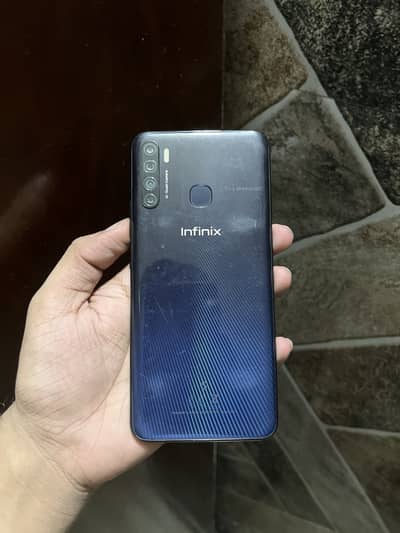 Infinix S5 Condition All Ok Protector Broken Not Pannel