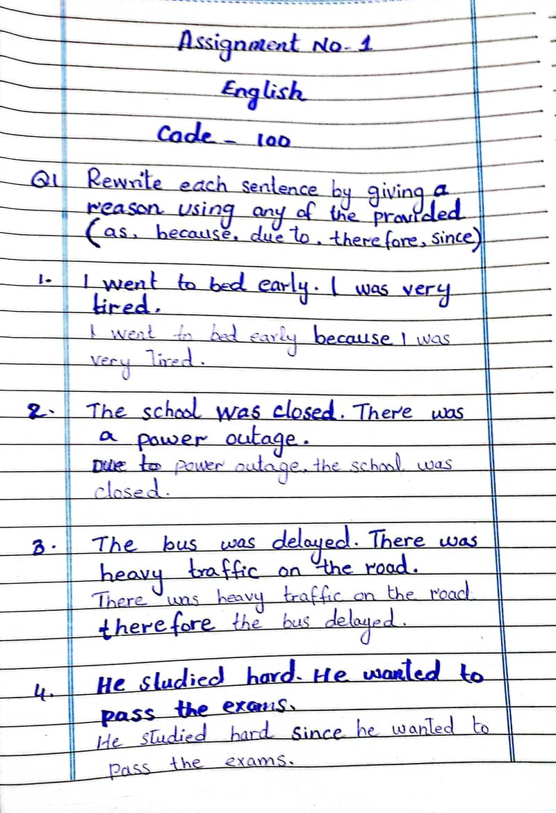 assignments 1