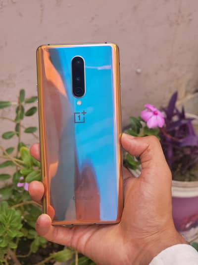 Oneplus 8 5G 12/256 Dual sim Cp 10/9.5 condition clear display