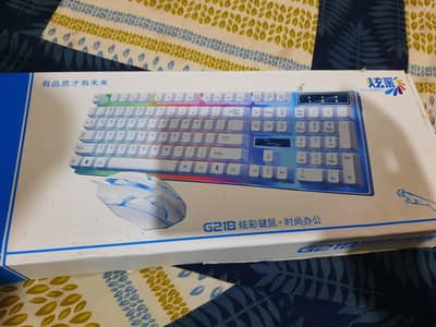 RGB keyboard and mouse