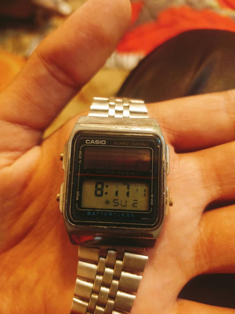 Casio watch solar tech 2