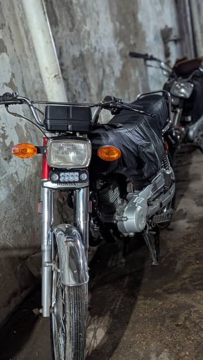 Honda 125 file clear