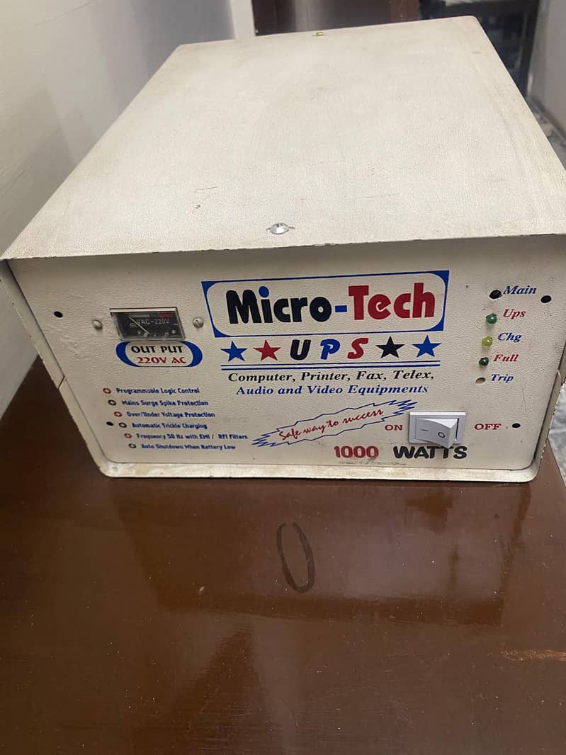 Micro-tech  1000 watts UPS 1