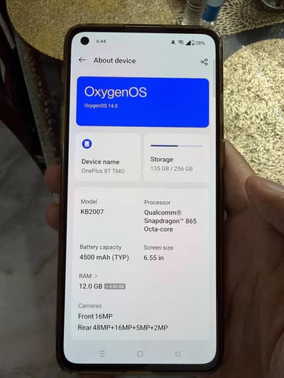 Oneplus 8t