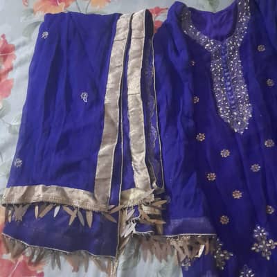 Wedding and Party wear high quality stitched dress