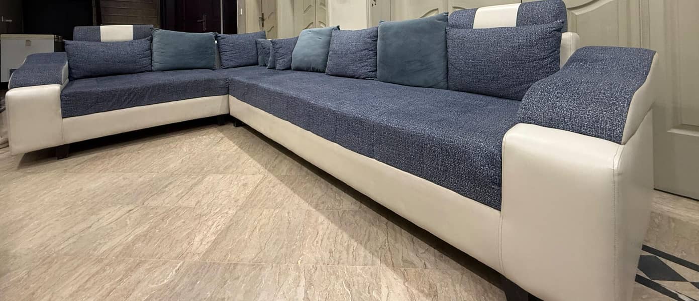 L shaped sofa 1