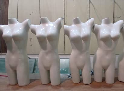 8 Pcs Ladies Garments Display Dummies – 4 Full Body + 4 Upper Body