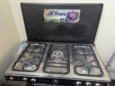 stove range with oven