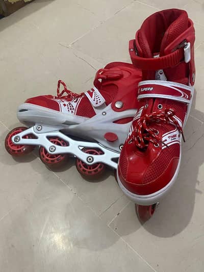 skates with cover